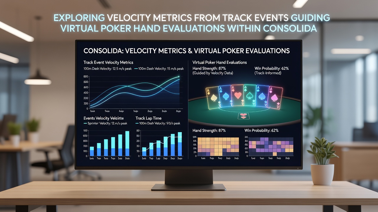 Close-up view of mobile app dashboard showing velocity metrics influencing poker strategy indicators