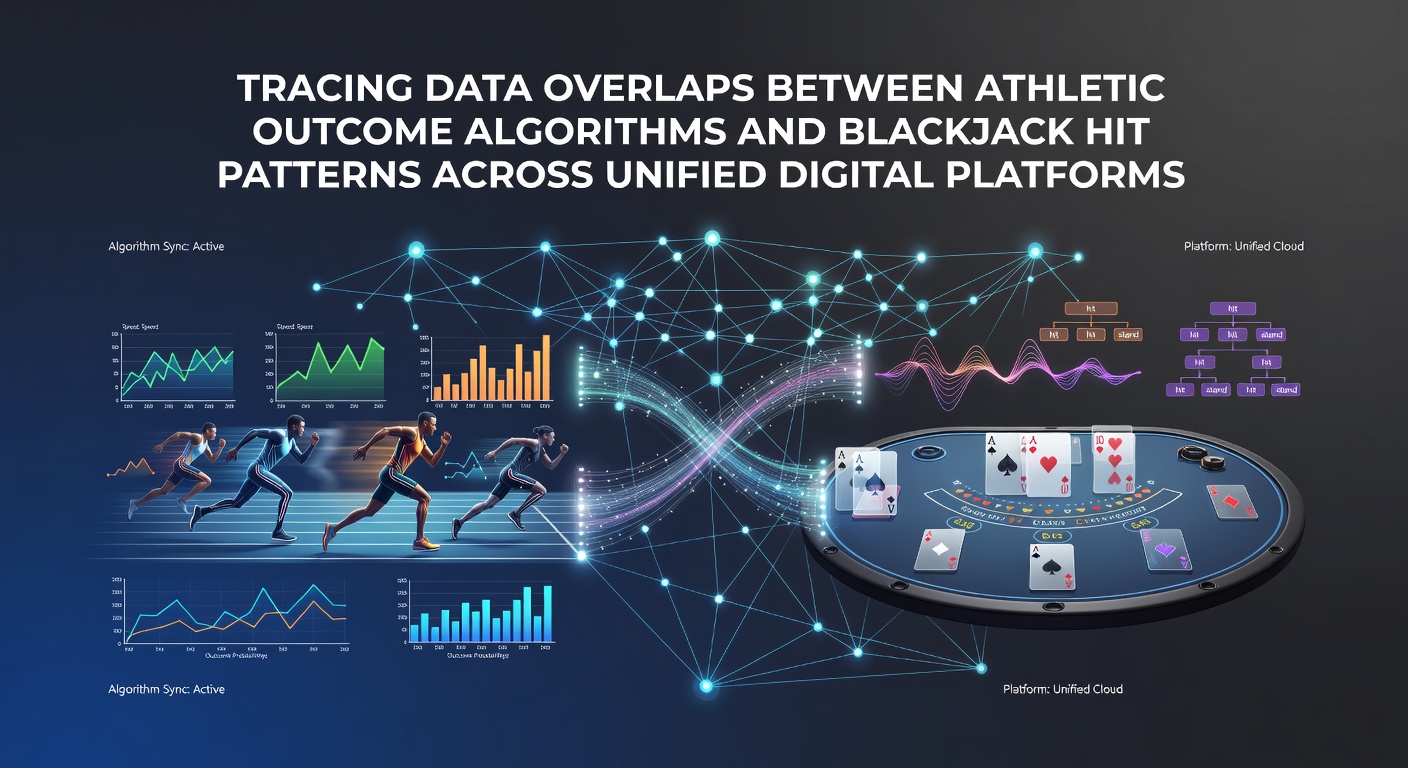 Visualization of data flow between athletic prediction models and blackjack pattern analysis on mobile platforms